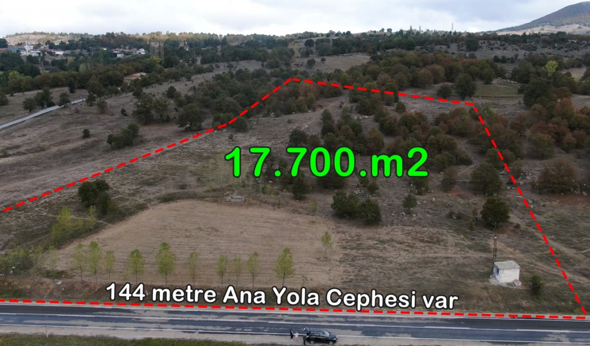 Bursa Orhaneli Çalaplar'da Asfalta Cephe Satılık Arazi ~ 17.720.m²