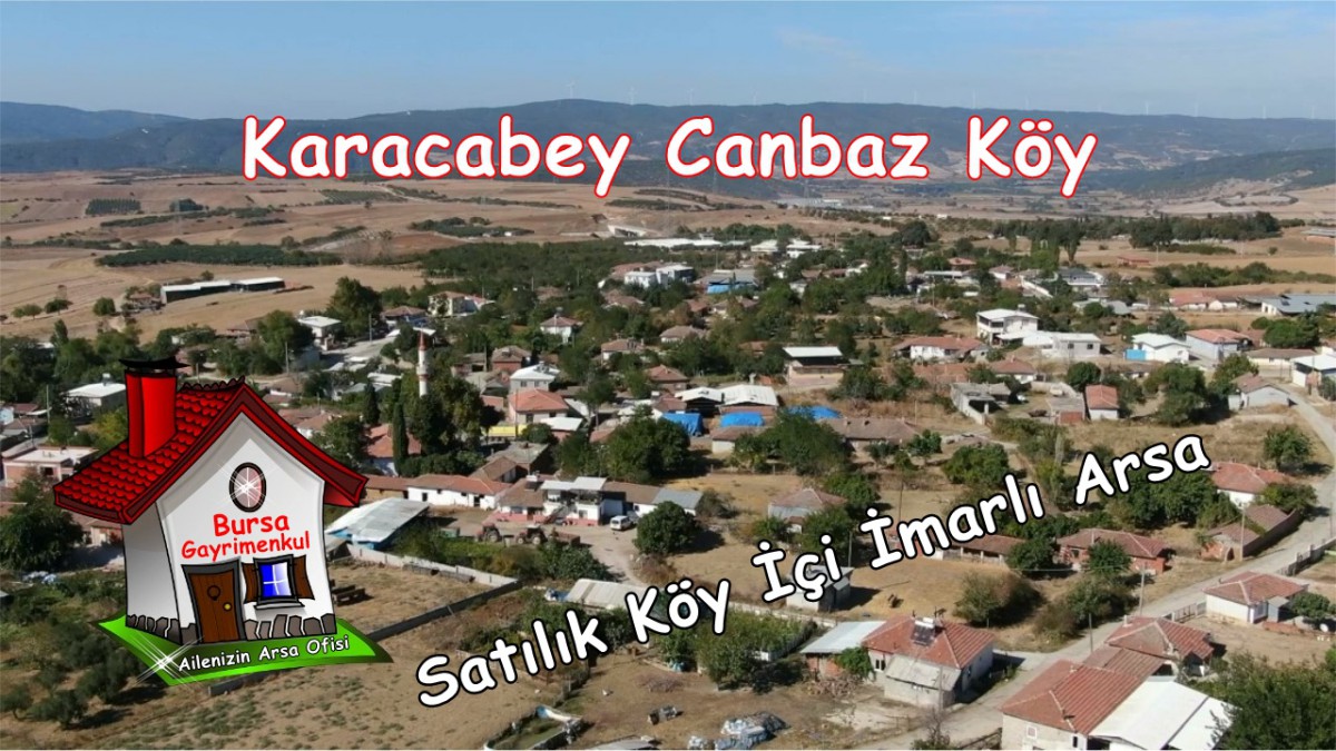 Karacabey Canbaz'da Satılık Köy İçi İmarlı ARSA